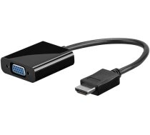 goobay HDMI VGA + 3.5mm stereo - nickel-plated A364 ( 68793 68793 68793 ) kabelis  vads