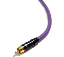 Kabel Melodika RCA (Cinch) - RCA (Cinch) 0.75m fioletowy 8154569 (5907609006585) ( JOINEDIT24767425 ) kabelis video  audio