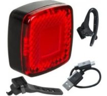 Maclean MCE355 Bike Tail Light Rear Light COB LED Light 125 Lumens USB Rechargeable Battery 3 Flashing Modes IP44 Waterproof ( MCE355 MCE355 )