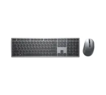 Dell Premier Multi-Device KM7321W - keyboard and mouse set - QWERTZ - German - titan gray ( KM7321WGY GER 580-AJQY ) klaviatūra