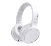 Philips Wireless Headphones TAH5205WT/00 Bluetooth 40 mm drivers/closed-back Compact folding White ( TAH5205WT/00 ) austiņas