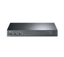 TP-LINK 8-Port 10/100Mbps + 3-Port Gigabit Desktop Switch with 8-Port PoE+ ( TL SL1311MP ) komutators