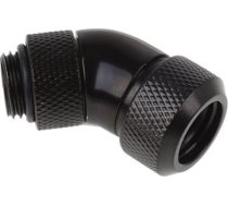 Alphacool Eiszapfen 45° pipe connection 1/4" on 13mm  black - 17407 ( 17407 17407 17407 ) ūdens dzesēšanas sistēmas piederumi