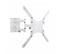 Techly Wall mount for TV LCD/LED/PDP double arm 23-55'' 45 kg VESA white ( 023851 ICA-PLB-136MW ) TV stiprinājums