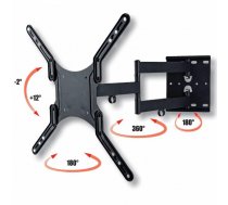 Techly Wall mount for TV LCD/LED/PDP double arm 23-55'' 45 kg VESA black ( 308893 ICA-PLB 136M ) aksesuārs portatīvajiem datoriem