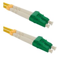 Qoltec Optic Patchcord LC/APC-LC/APC SM 9/125 G652D 1m ( 54018 ) kabelis vads
