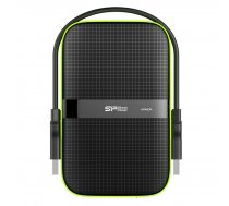 SILICON POWER 2TB PORTABLE HARD DRIVE ARMOR A60 BLACK ( SP020TBPHDA60S3K ) Ārējais cietais disks