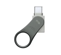 Silicon Power Mobile C80 16 GB USB 3.0 Titanium ( SP016GBUC3C80V1S ) USB Flash atmiņa