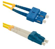 Qoltec Optic Patchcord SC/UPC-LC/UPC SM 9/125 G652D 5m ( 54034 5901878540344 ) kabelis vads