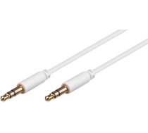 MicroConnect 3.5mm Stereo 2m M-F Black Audio Extension Cable 5711783993698 ( AUDLG2G ) kabelis vads
