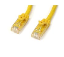 1m Cat6 Gigabit UTP Patchkabel Snagless - Cat.6 RJ45 Netzwerkkabel - Gelb (N6... ( N6PATC1MYL ) kabelis vads