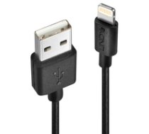 Lindy USB an Lightning Kabel schwarz 0.5m ( 31319 31319 31319 ) kabelis  vads