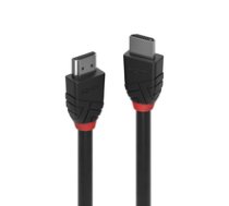 Lindy HDMI Kabel High Speed Black Line 0.5m ( 4002888364706 ) kabelis vads