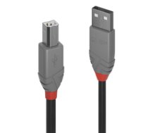 Lindy USB 2.0 Typ A an B Kabel Anthra Line 0.5m ( 36671 36671 36671 ) kabelis  vads