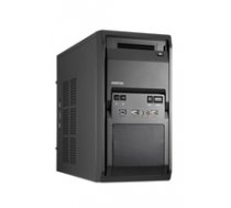 Chieftec LT-01B-350GPB - tower case - black - incl. 350 watt power supply ( LT 01B 350GPB ) Datora korpuss