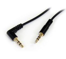 1 8m 3 5mm Stereo Audiokabel rechts gewinkelt - St/St (MU6MMSRA) ( MU6MMSRA ) kabelis vads