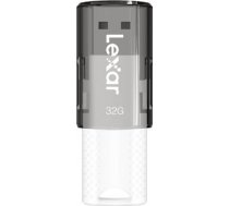 Lexar Flash drive JumpDrive S60 32 GB  USB 2.0  Black/Teal ( LJDS060032G BNBNG LJDS060032G BNBNG ) USB Flash atmiņa