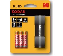 Latarka Kodak Mini Latarka Reczna Kodak 9 Led Ip62 25m + 3x Aaa - Czarna SB5194 (887930412444) ( JOINEDIT21589472 ) kabatas lukturis