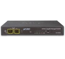 PLANET 8-Port GE + 2-Port SFP Managed Desktop Switch ( GSD 1002M ) komutators