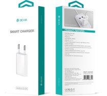 DEVIA Smart Charger （EU 10.5W) Black ( BRA005902 ) iekārtas lādētājs