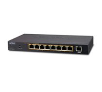 PLANET 8-Port 10/100/1000Mbps 802.3at PoE + 1-Port 1000Mbps ( GSD 908HP GSD 908HP GSD 908HP ) komutators