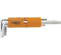 Neo Zestaw kluczy imbusowych hex typ L 2-10mm z kulka 8szt. (09-523) 09-523 (5907558414288) ( JOINEDIT19152312 )