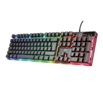Trust GXT 835 Azor keyboard USB QWERTY English Black (23615) ( 8713439236514 ) klaviatūra