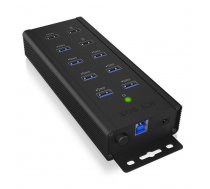 Hub  7-Port IcyBox USB 3.0 IB-HUB1703-QC3 inkl. 3 Ladeports ( IB HUB1703 QC3 IB HUB1703 QC3 ) USB centrmezgli