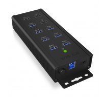 Hub 7-Port IcyBox USB 3.0 IB-HUB1703-QC3 inkl. 3 Ladeports ( IB HUB1703 QC3 60362 ICY-60362 ) USB centrmezgli