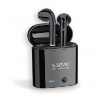 SAVIO TWS-02 (in-ear; Bluetooth  wireless; with a built-in microphone; black color) ( TWS 02 TWS 02 TWS 02 )