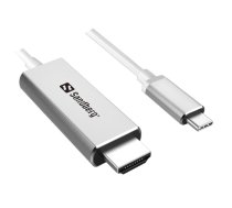 Sandberg USB-C to HDMI Cable 2M 5705730136214 ( 136 21 ) kabelis vads