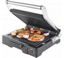 ECG KG 300 Deluxe Contact grill 2000 W 3 working positions - for scalloping grilling and BBQ ( ECGKG300DELUXE 8592131303683 ) Galda Grils