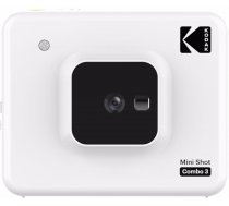 KODAK                    Mini Shot 3 Square Instant Camera and Printer white   ( C300W C300W ) Digitālā kamera