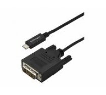 STARTECH 3M USB-C TO DVI CABLE - BLACK . ( CDP2DVI3MBNL CDP2DVI3MBNL CDP2DVI3MBNL ) kabelis  vads