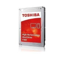 Toshiba P300 HDWD240UZSVA (4 TB ; 3.5 Inch; SATA III; 128 MB; 5400 rpm) ( HDWD240UZSVA HDWD240UZSVA ) cietais disks