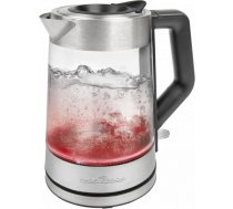 ProfiCook glass kettle PC-WKS 1190 G (inox / black  1.7 liters) ( 501190 501190 501190 ) Elektriskā Tējkanna