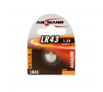 ANSMANN  LR43  Battery 1.5V  75mAh Alkaline ( 5015293 5015293 5015293 ) Baterija