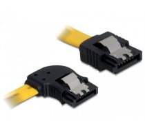 Delock Cable SATA 30cm left/straight metal yellow ( 4043619824922 82492 4043619824922 82492 ) kabelis datoram