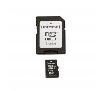 Intenso microSDHC Class 10 UHS-I 16GB ( 3423470 3423470 3423470 ) atmiņas karte