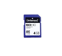 Intenso SDHC-Card 4GB  Class 10 ( 3411450 3411450 3411450 405960 INTEN 3411450 ) atmiņas karte