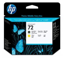 HP no.72 Matte Black and Yellow Printhead ( C9384A C9384A C9384A ) kārtridžs