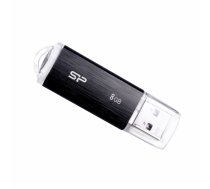 Silicon Power memory USB Ultima U02 8GB USB 2.0 Black ( SP008GBUF2U02V1K ) USB Flash atmiņa