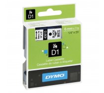 DYMO D1 Standard - Black on White - 6mm ( S0720780 S0720780 S0720780 ) papīrs