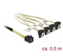 85684 Kabelschnittstellen-/adapter 1 x Mini SAS HD SFF-8643 4 x SATA 7 pin Sc... ( 85684 85684 85684 ) kabelis  vads