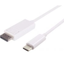 MicroConnect USB - C to DP V1.2  2m White  USB3.1 C to Displayport cable 5706998092816 ( USB3.1CDPB2W USB3.1CDPB2W USB3.1CDPB2W ) kabelis  vads