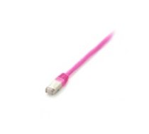 Equip Patchcord  Cat.6  S/FTP  PIMF  50cm  rozowy (605587) ( 605587 605587 605587 ) tīkla kabelis