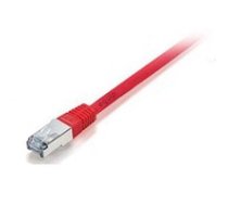 Patchkabel equip RJ45 S/FTP Cat6 0.25m rot (SSTP) PIMF HF ( 605523 ) tīkla kabelis