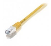 Patchkabel equip RJ45 S/FTP Cat6 0.25m yellow (SSTP) PIMF HF ( 605563 ) tīkla kabelis