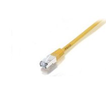 Patchkabel equip RJ45 S/FTP Cat6 2.00m yellow (SSTP) PIMF HF ( 605561 37312 ) tīkla kabelis