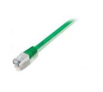Patchkabel equip RJ45 S/FTP Cat6 1.00m grun (SSTP) PIMF HF ( 605640 ) tīkla kabelis